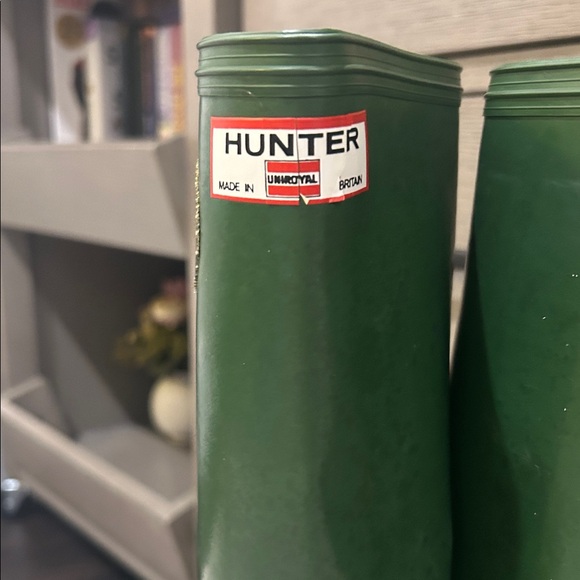 Hunter Forest Green Knee-High Boots - Picture 2 of 10